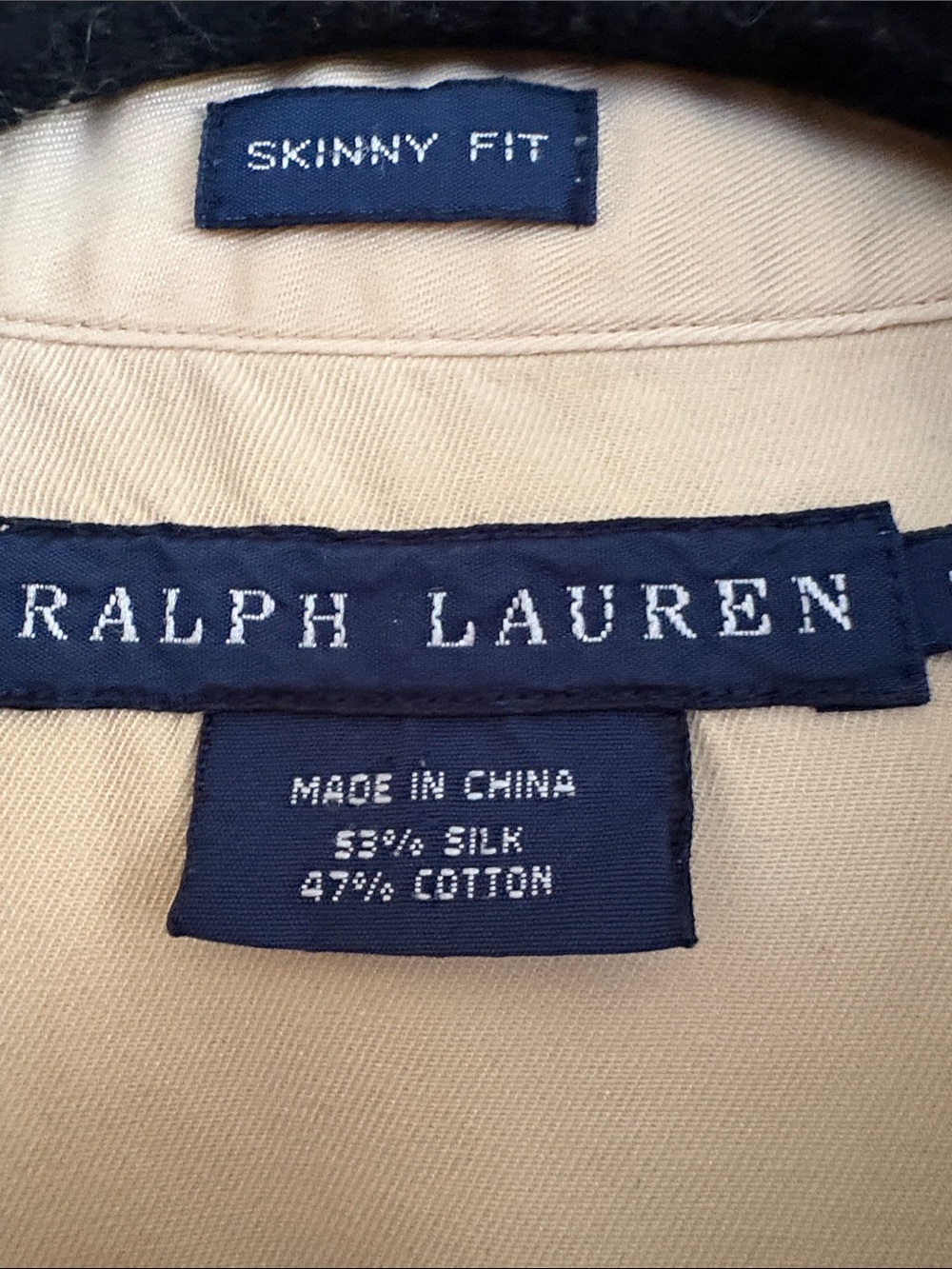 Ralph Lauren Light Cream Western Embroidered Snap-Front Shirt - Picture 2 of 7